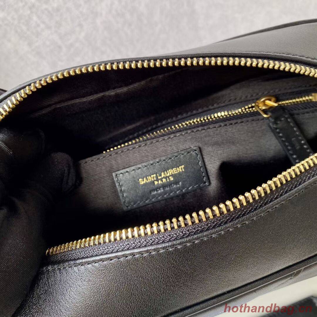 Yves Saint Laurent Calfskin Leather Shoulder Bag Y625386 black Yves Saint Laurent Calfskin Leather Shoulder Bag Y625386 black