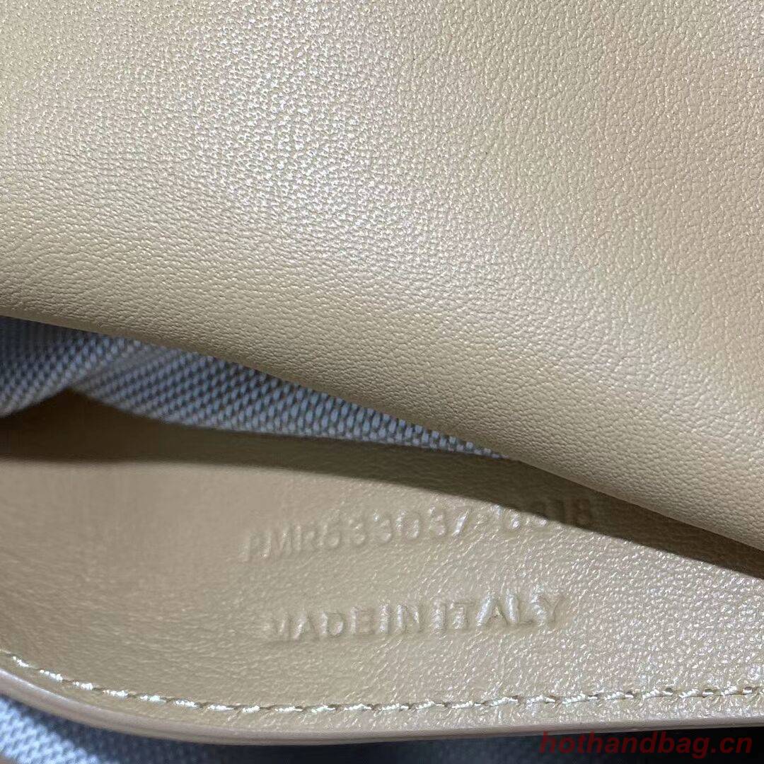 Yves Saint Laurent IN CANVAS AND LEATHER Y633037H Apricot Yves Saint Laurent IN CANVAS AND LEATHER Y633037H Apricot