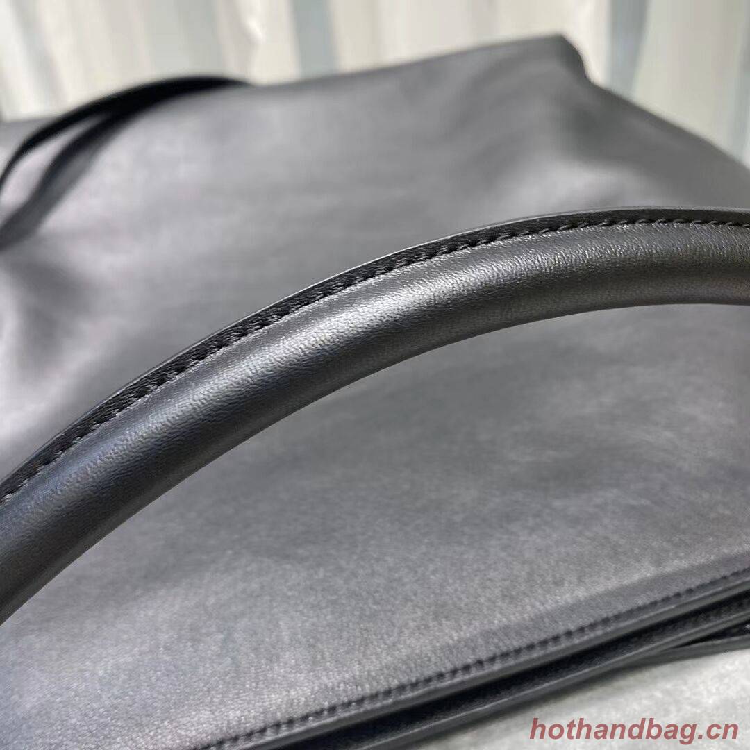 Yves Saint Laurent Calfskin Leather Shoulder Bag Y635266 black Yves Saint Laurent Calfskin Leather Shoulder Bag Y635266 black