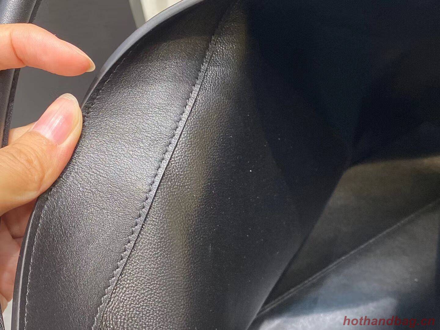 Yves Saint Laurent IN CANVAS AND LEATHER Y635266 black Yves Saint Laurent IN CANVAS AND LEATHER Y635266 black