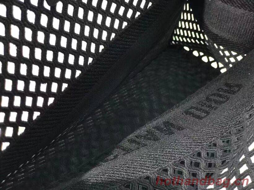 DIOR BOOK TOTE Black Mesh Embroidery M1286ZW DIOR BOOK TOTE Black Mesh Embroidery M1286ZW