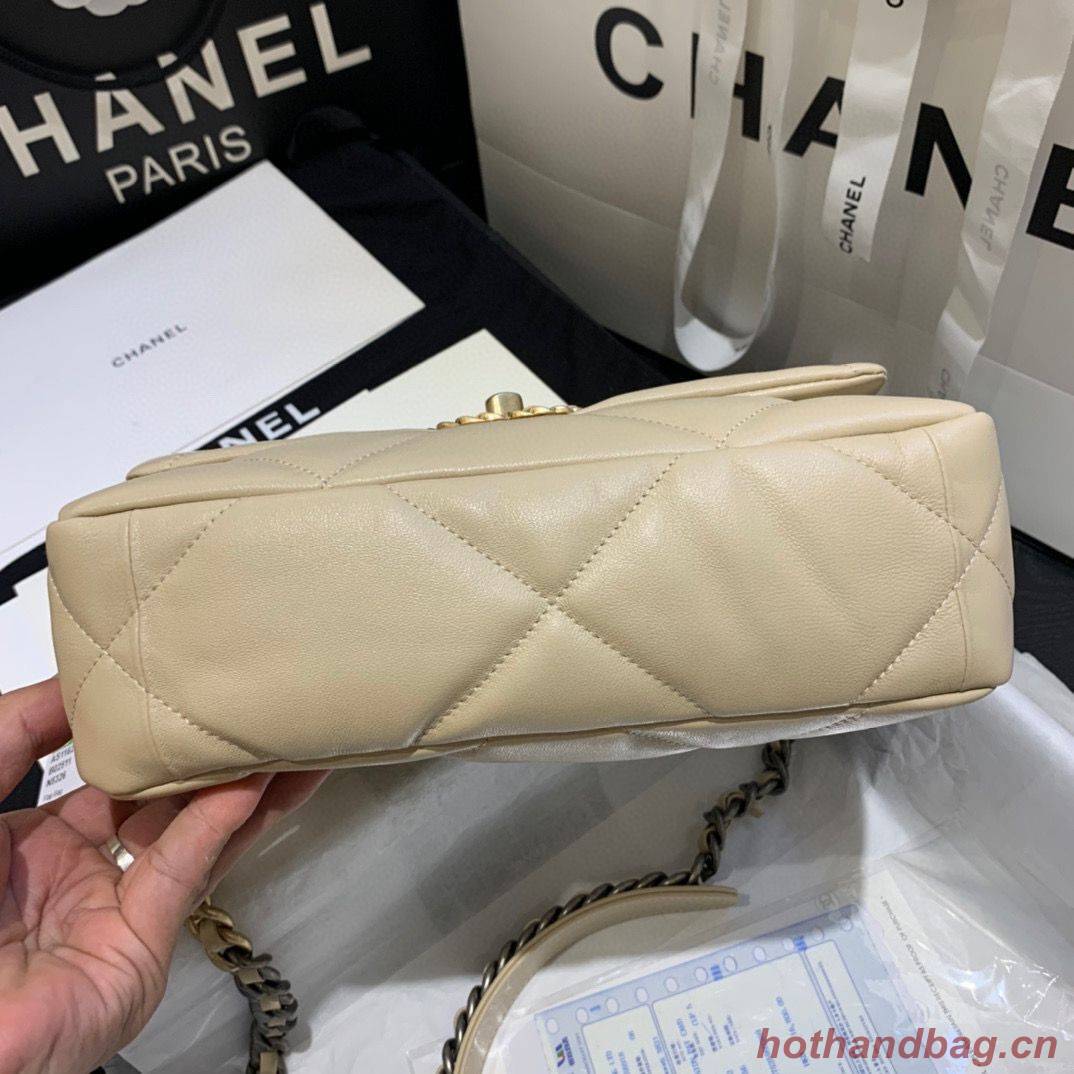 Chanel 19 flap bag AS1160 AS1161 AS1162 Nude Chanel 19 flap bag AS1160 AS1161 AS1162 Nude
