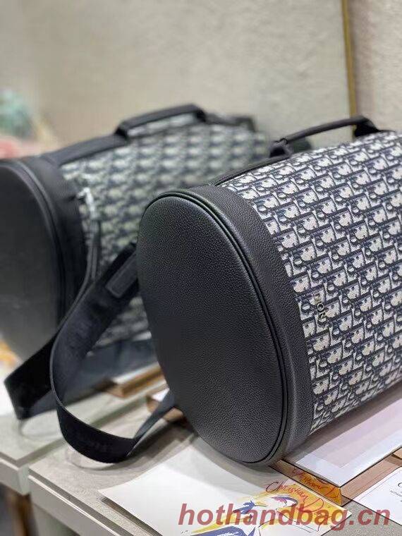 DIOR Blue Dior Oblique Embroidery CN0210 DIOR Blue Dior Oblique Embroidery CN0210