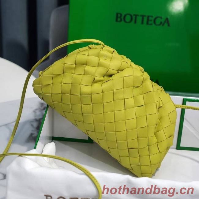 Bottega Veneta MINI POUCH 585852 Lemon