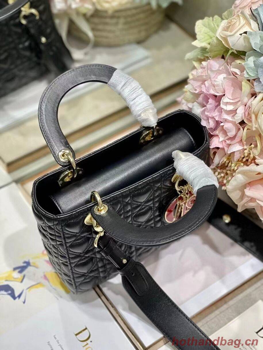 LADY DIOR MY ABCDIOR BAG Cannage Heart Original Lambskin Bag M0539O Black LADY DIOR MY ABCDIOR BAG Cannage Heart Original Lambskin Bag M0539O Black