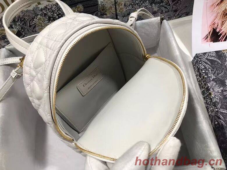 MINI DIOR BACKPACK Cannage Lambskin M9222 white MINI DIOR BACKPACK Cannage Lambskin M9222 white