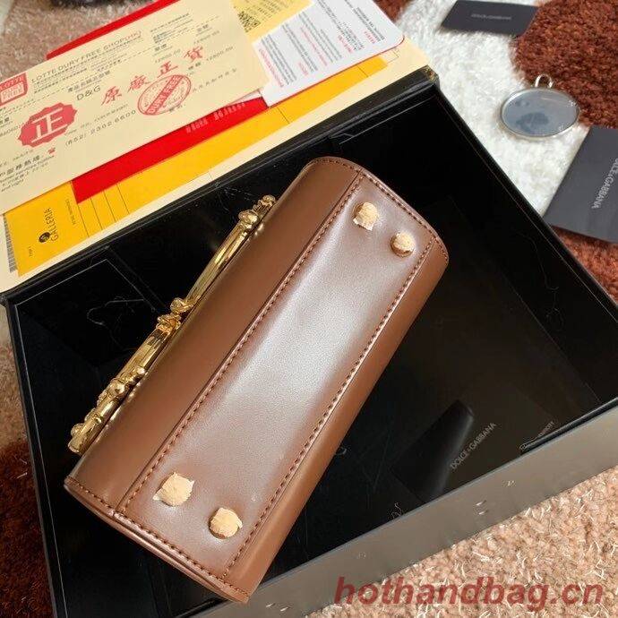 Dolce & Gabbana Origianl Leather Shoulder Bag 5158 brown Dolce & Gabbana Origianl Leather Shoulder Bag 5158 brown