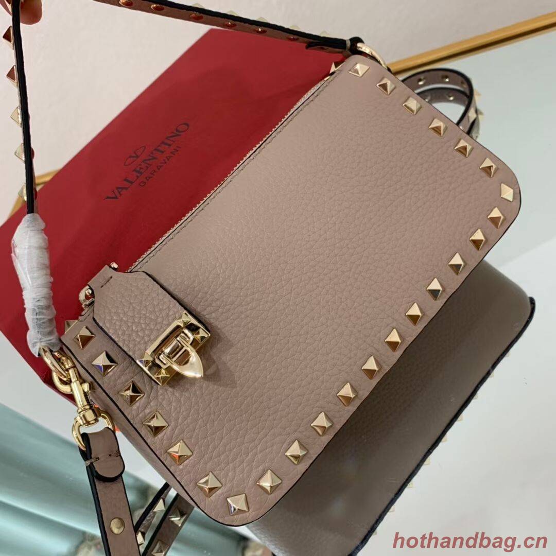 VALENTINO Origianl leather shoulder bag V4700 grey VALENTINO Origianl leather shoulder bag V4700 grey