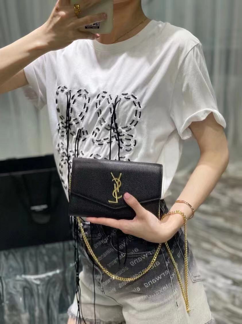 Yves Saint Laurent Calf leather cross-body bag Y707788 black Yves Saint Laurent Calf leather cross-body bag Y707788 black