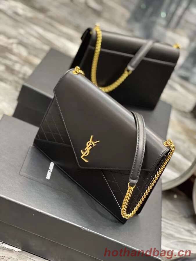 YSL GABY CHAIN BAG IN VINTAGE LAMBSKIN 668864 black YSL GABY CHAIN BAG IN VINTAGE LAMBSKIN 668864 black