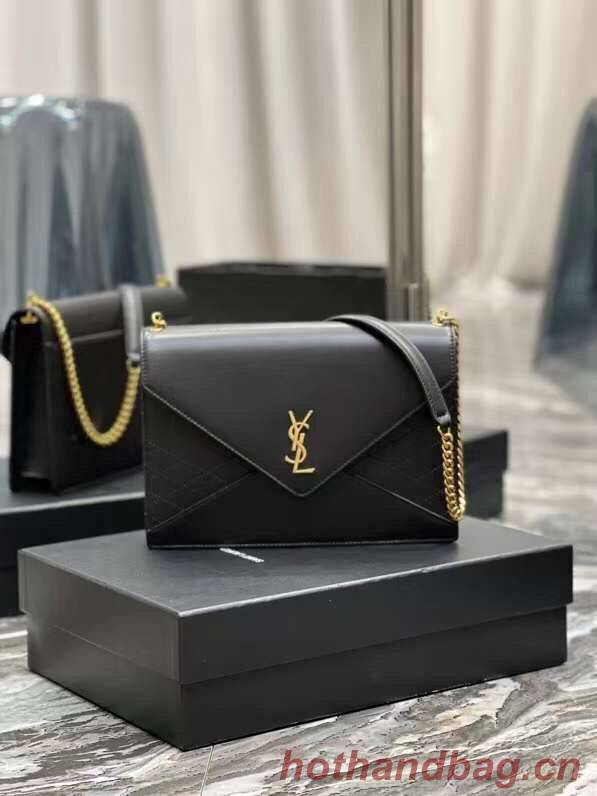 YSL GABY CHAIN BAG IN VINTAGE LAMBSKIN 668864 black YSL GABY CHAIN BAG IN VINTAGE LAMBSKIN 668864 black