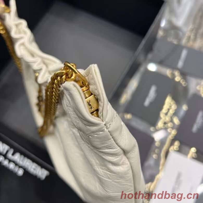 Yves Saint Laurent GABY SATCHEL IN QUILTED LAMBSKIN 581632 BEIGE Yves Saint Laurent GABY SATCHEL IN QUILTED LAMBSKIN 581632 BEIGE