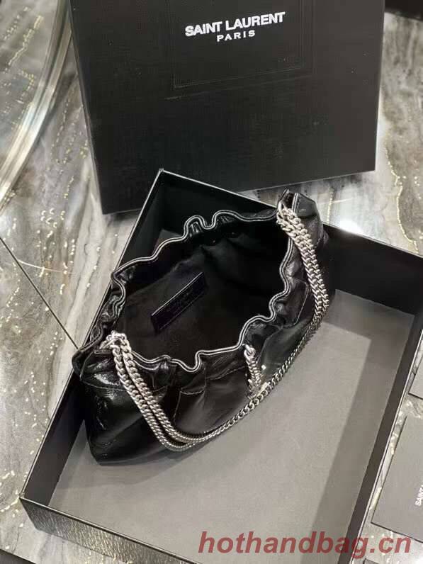 Yves Saint Laurent GABY SATCHEL IN QUILTED LAMBSKIN 581632 black Yves Saint Laurent GABY SATCHEL IN QUILTED LAMBSKIN 581632 black