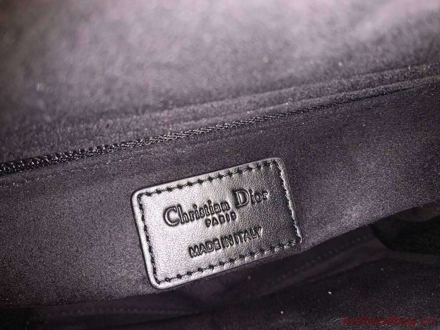 MEDIUM LADY DIOR BAG Cannage Calfskin C2813 black MEDIUM LADY DIOR BAG Cannage Calfskin C2813 black