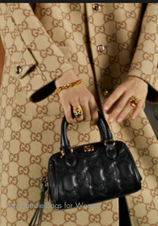 Gucci GG Matelasse leather top handle bag 702251 black Gucci GG Matelasse leather top handle bag 702251 black