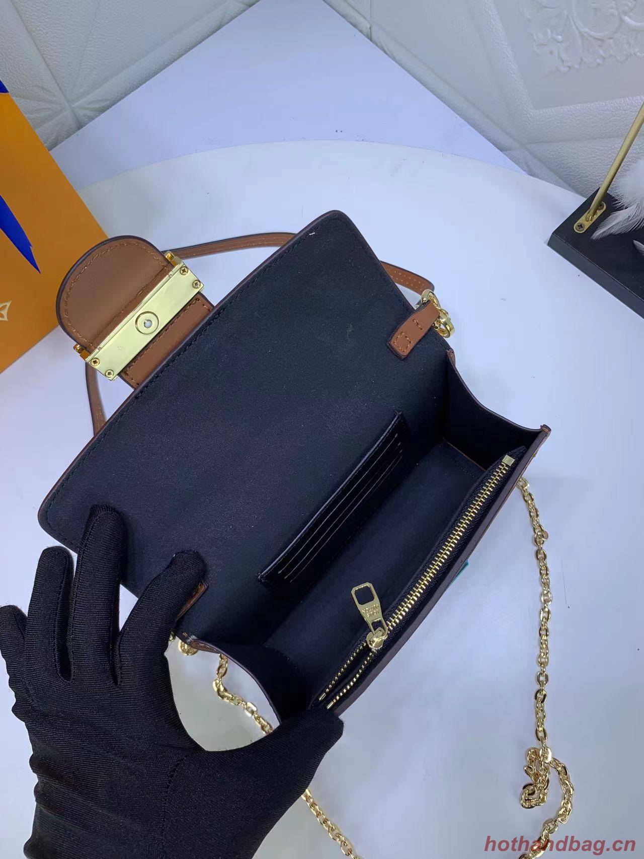 Louis Vuitton DAUPHINE CHAIN WALLET M68746 Louis Vuitton DAUPHINE CHAIN WALLET M68746