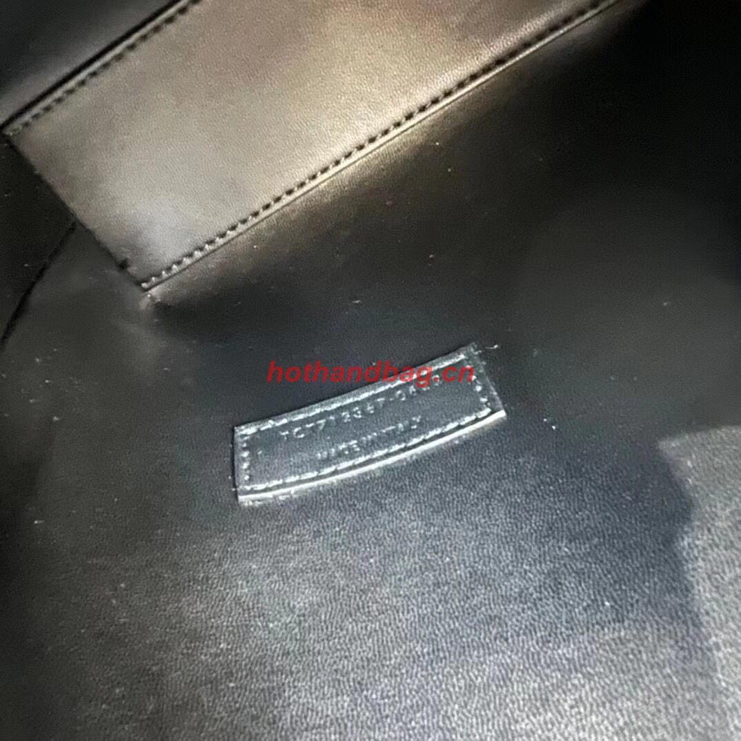 SAINT LAUREN shoulder bag IN CROCODILE-EMBOSSED LEATHER Y722366 black SAINT LAUREN shoulder bag IN CROCODILE-EMBOSSED LEATHER Y722366 black