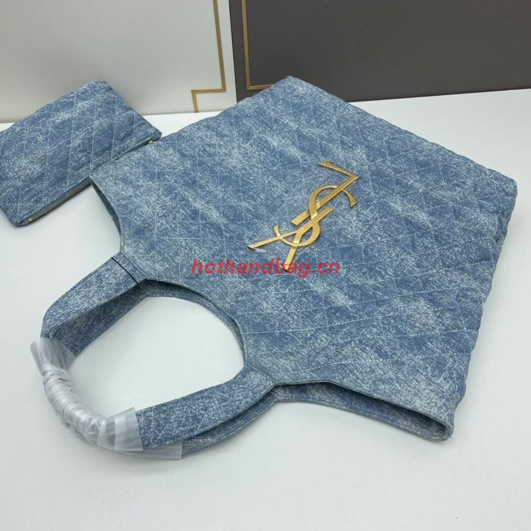 SAINT LAURENT SHOPPING Denim bag Y205320 light blue SAINT LAURENT SHOPPING Denim bag Y205320 light blue