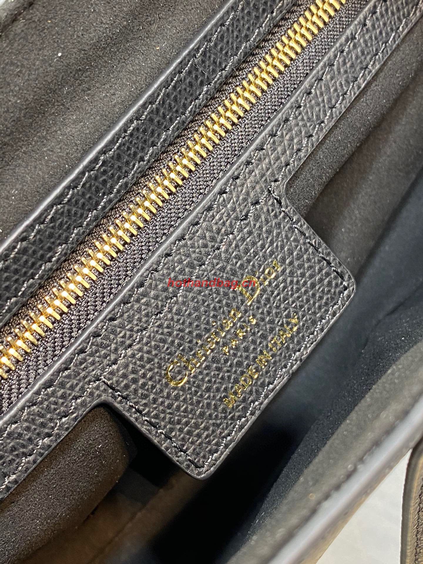 Dior SADDLE BAG Epsom Leather M04463 BLACK Dior SADDLE BAG Epsom Leather M04463 BLACK