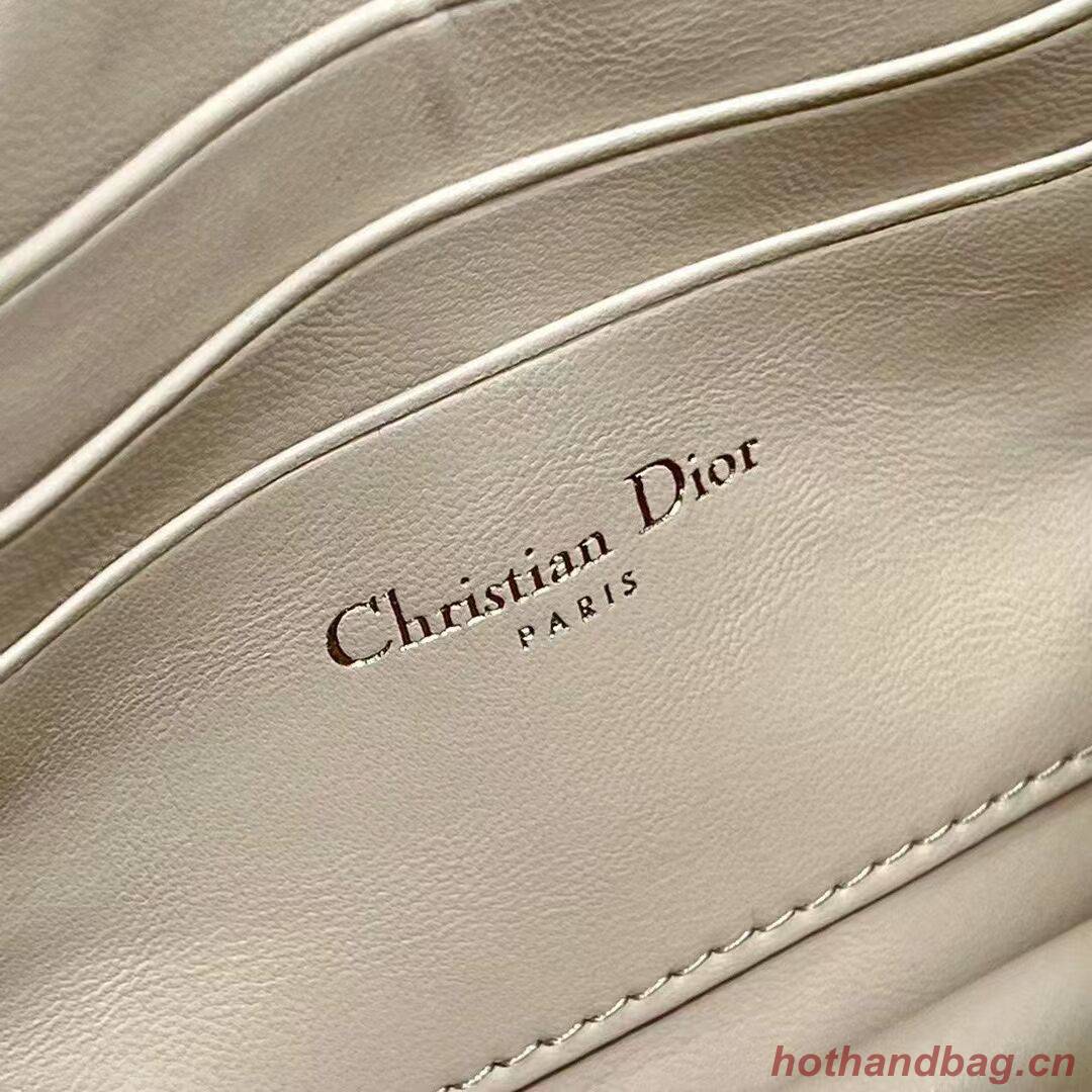 Dior MISS CARO MINI BAG Macrocannage Lambskin S5169UD Sand-Colored Dior MISS CARO MINI BAG Macrocannage Lambskin S5169UD Sand-Colored