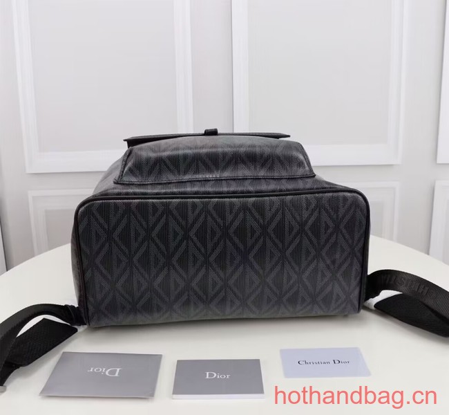 DIOR HIT THE ROAD BACKPACK Black CD Diamond Canvas and Smooth Calfskin 1ESBA021 DIOR HIT THE ROAD BACKPACK Black CD Diamond Canvas and Smooth Calfskin 1ESBA021