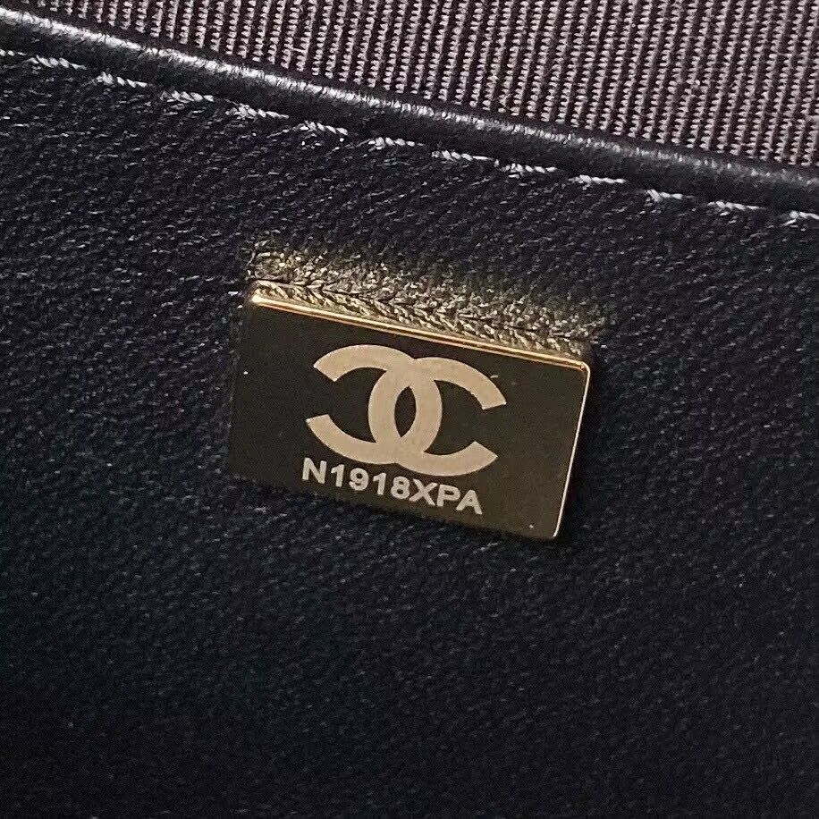 Chanel 24C Original Leather Star Bag AS4579 Black Chanel 24C Original Leather Star Bag AS4579 Black