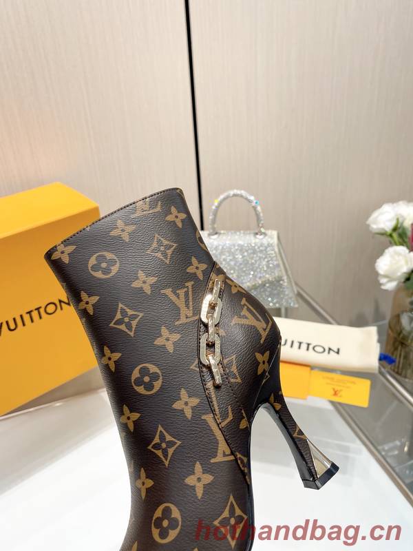 Louis Vuitton Shoes LVS00593 Heel 9.5CM
