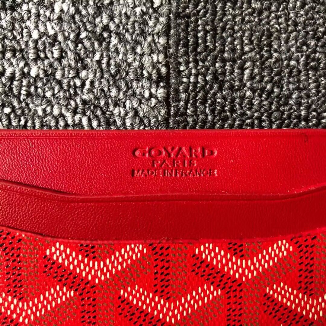 Goyard Card case G9988 Orange Goyard Card case G9988 Orange