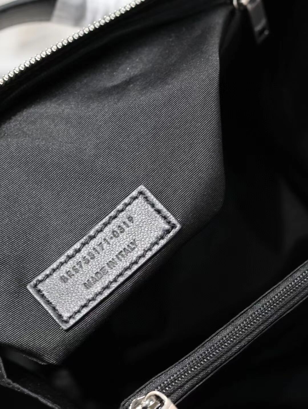 SAINT LAURENT GABY VANITY BAG IN LAMBSKIN Y875317-1 black SAINT LAURENT GABY VANITY BAG IN LAMBSKIN Y875317-1 black