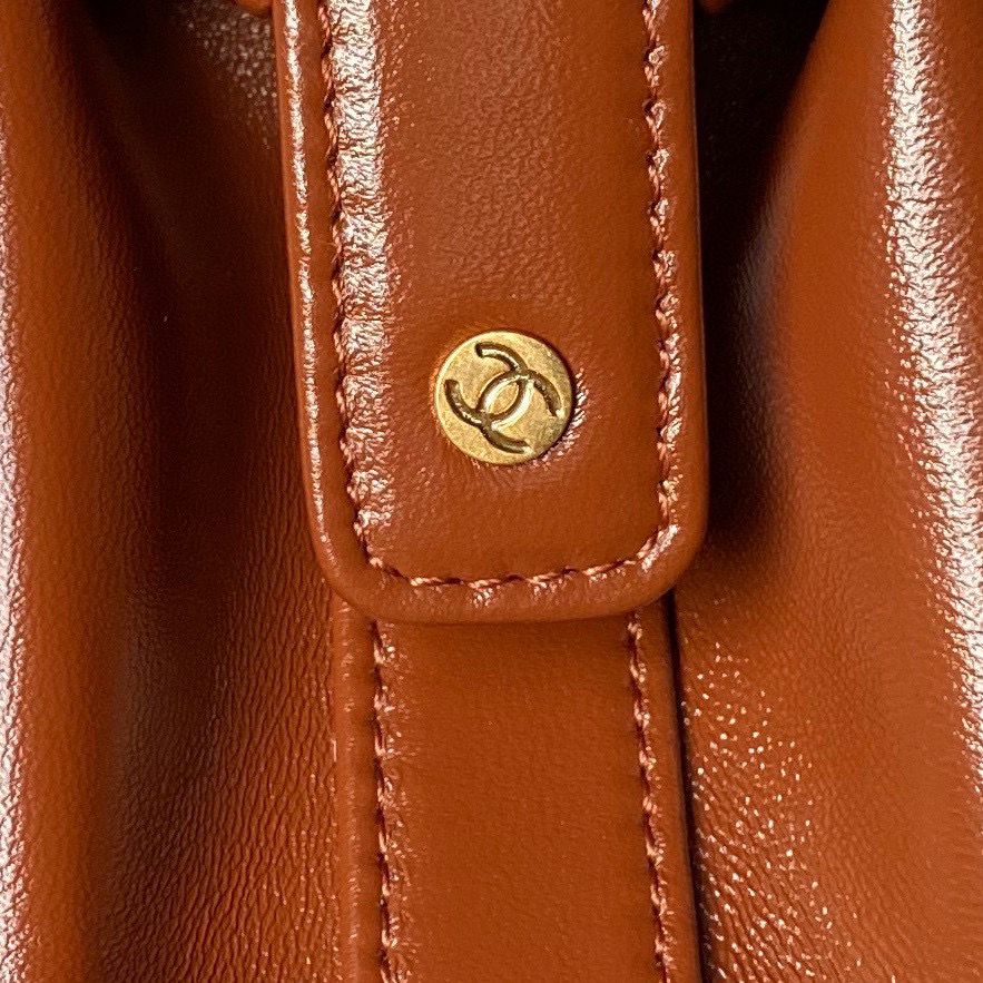 CHANEL 24A TOP HANDLE BAG AS4959 Brown CHANEL 24A TOP HANDLE BAG AS4959 Brown