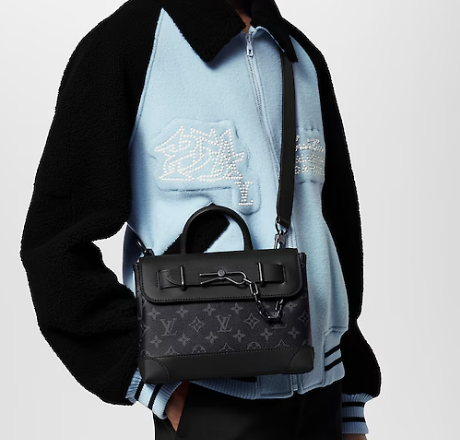 Louis Vuitton Steamer PM M46953 black Louis Vuitton Steamer PM M46953 black