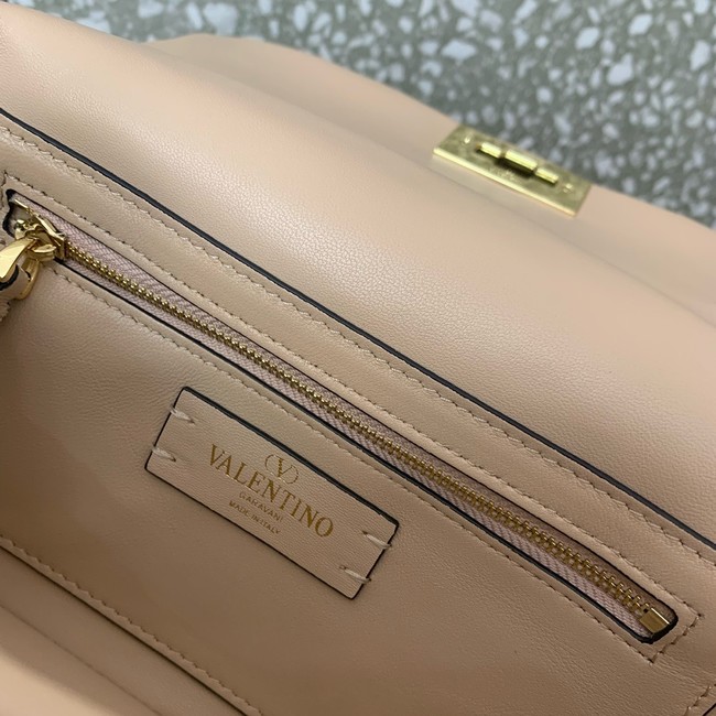 VALENTINO VLOGO POUF Sheepskin 5048 pink