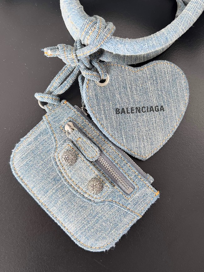 Balenciaga NEO CAGOLE Denim 77534 light blue