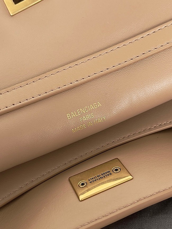 Balenciaga Rodeo Handbag smooth calfskin 795457 Apricot
