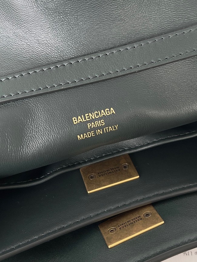 Balenciaga Rodeo Mini Handbag smooth calfskin 795456 lake green