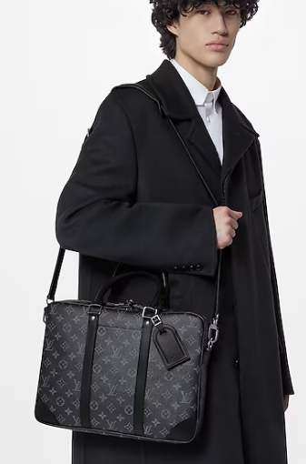Louis Vuitton Porte-Documents Voyage PM M46457 black Louis Vuitton Porte-Documents Voyage PM M46457 black