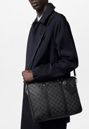 Louis Vuitton Porte-Documents Voyage PM N40445 black Louis Vuitton Porte-Documents Voyage PM N40445 black