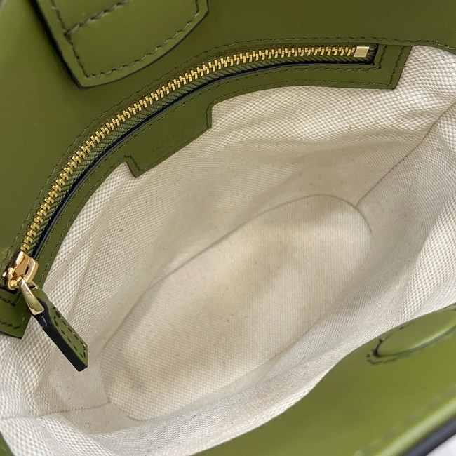 GUCCI 73 MINI BUCKET BAG 833665 Green