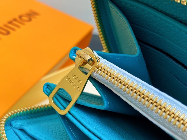 Louis Vuitton LV x TM Zippy Wallet M13618 Kabira Blue