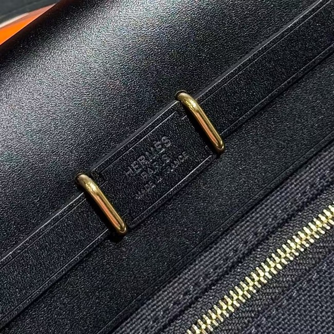 Hermes mini Herbag 20CM Original Canvas Leather & Calfskin 48888-4