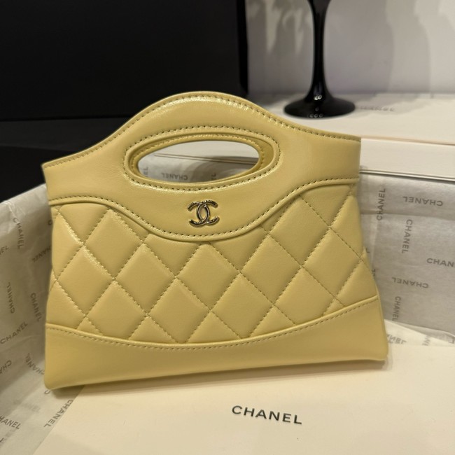 Chanel mini 31 bag AP3656 yellow