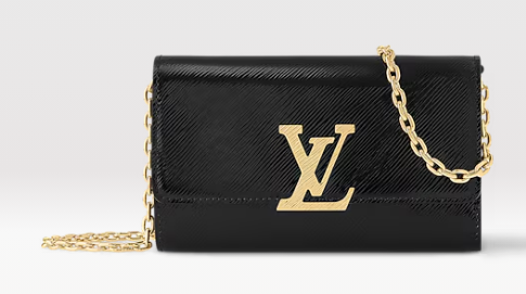 Louis Vuitton Pochette Louise M23756 Black