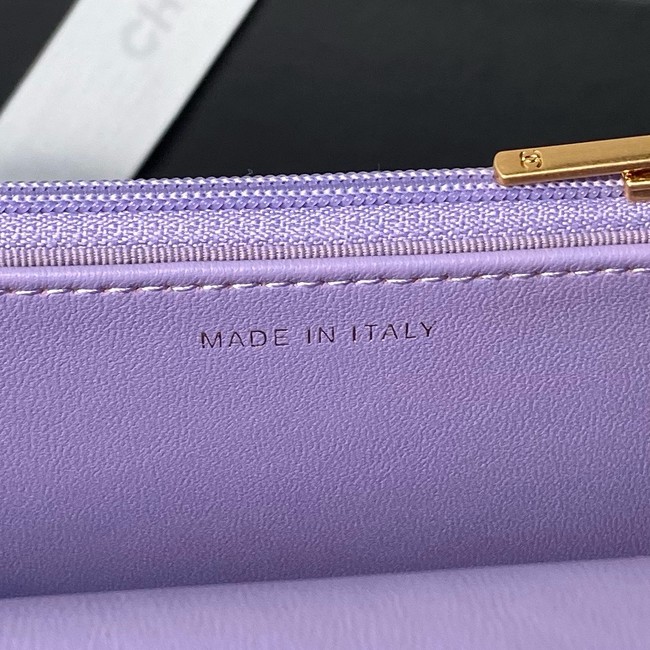 Chanel CLUTCH WITH CHAIN AP4062 Purple