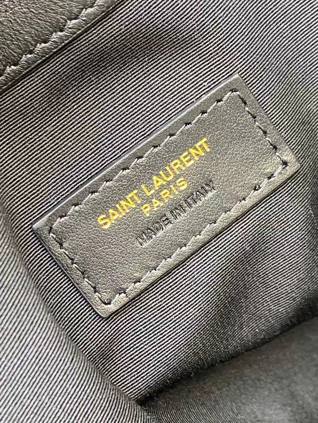 SAINT LAURENT JAMIE SHOPPING SMALL IN LAMBSKIN 833948 BLACK