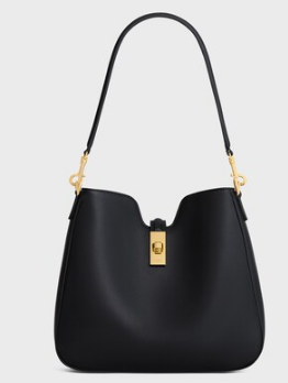 Celine SMALL CAMILLE 16 SOFT BAG IN SMOOTH CALFSKIN 120693 black
