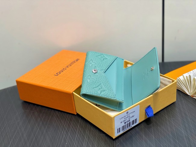 Louis Vuitton Envelope Business Card Holder M13891 Misty Lake Green