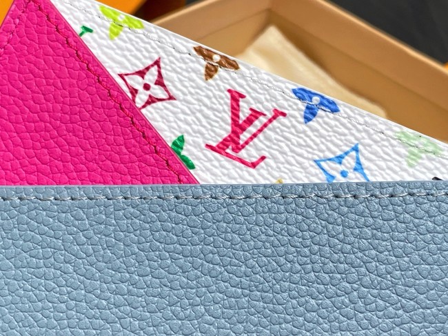 Louis Vuitton LV x TM Criss-Cross Card Holder M14090 pink