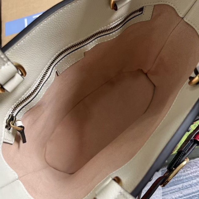 GUCCI GG MARMONT SMALL SHOULDER BAG 750396 white