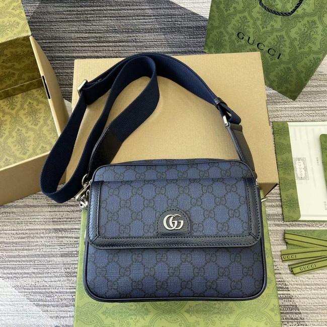 GUCCI OPHIDIA SMALL CROSSBODYBAG 802170 Dark blue
