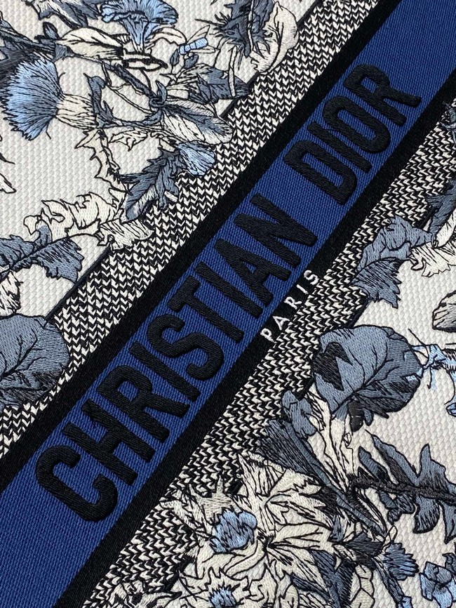 Large Dior Book Tote Embroidery Embroidery M1286ZEDX-4